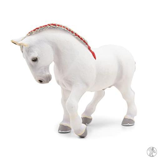 Papo Percherón Blanco (Caballos y potros)