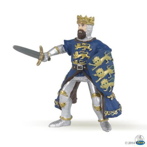 Papo Mundo medieval Rey Ricardo Azul