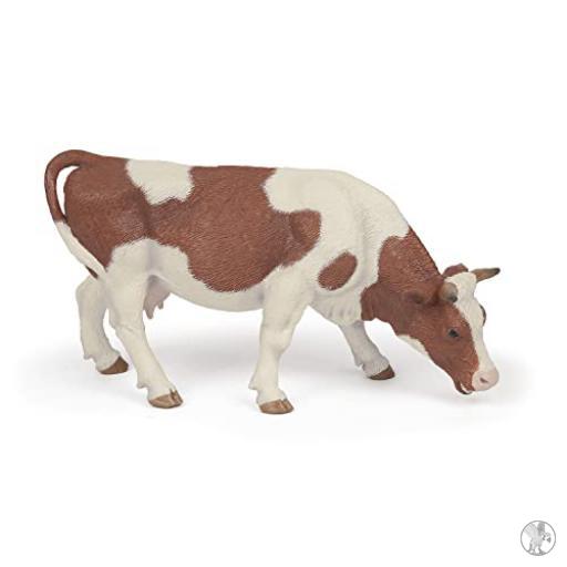 Papo Vaca Simmental pastando (Vida en la granja)